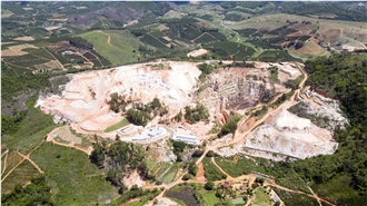 Branco Siena Granite Quarry