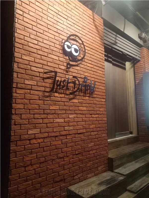 Clay Brick Artificial Stone Wall Cladding Panels