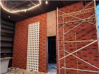 Clay Brick Artificial Stone Wall Cladding Panels