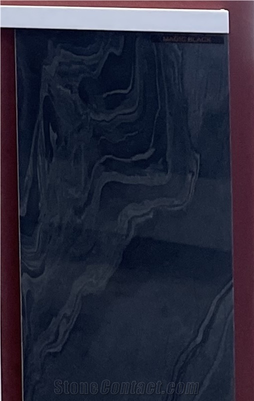 Magic Black Marble Slabs