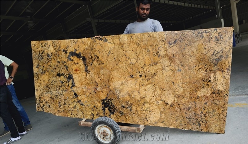 Alaska Gold Granite Slabs For Sale