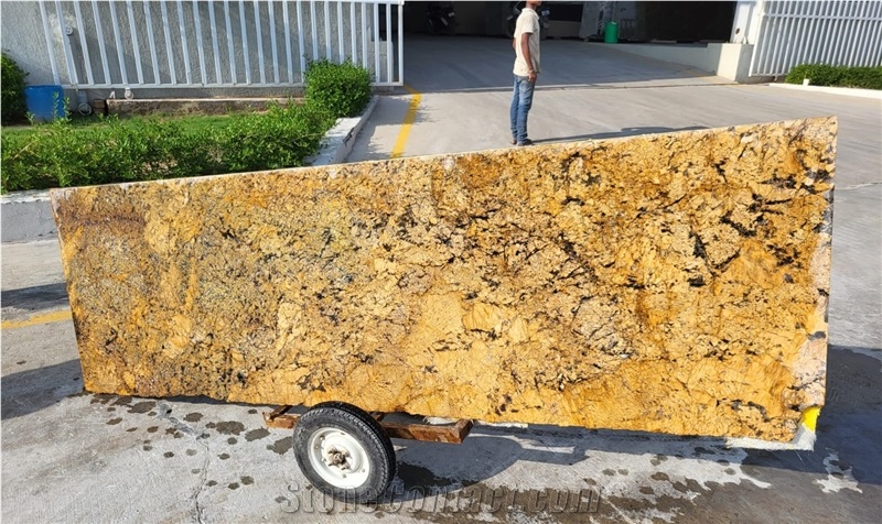 Alaska Gold Granite Slabs For Sale