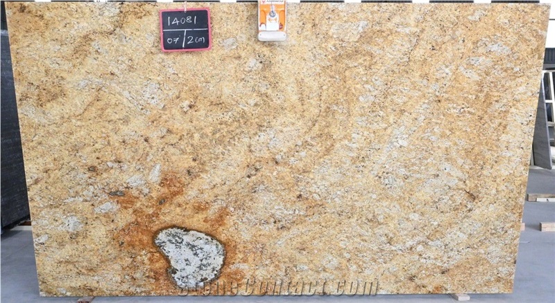 Colonial Gold Granite Slabs