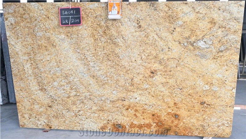 Colonial Gold Granite Slabs