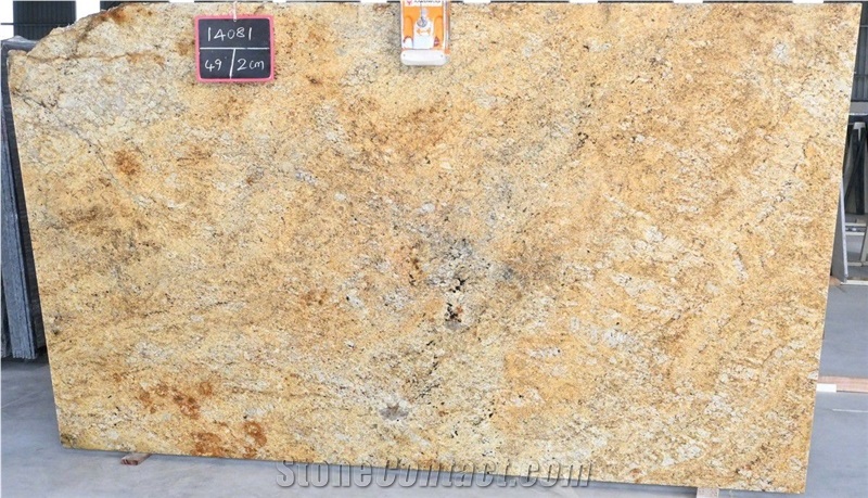 Colonial Gold Granite Slabs