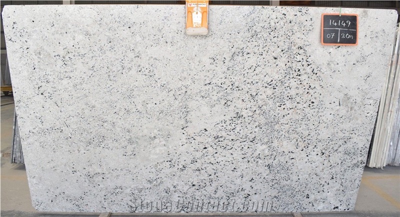 Colonial White Granite Slabs