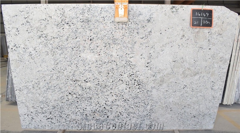 Colonial White Granite Slabs
