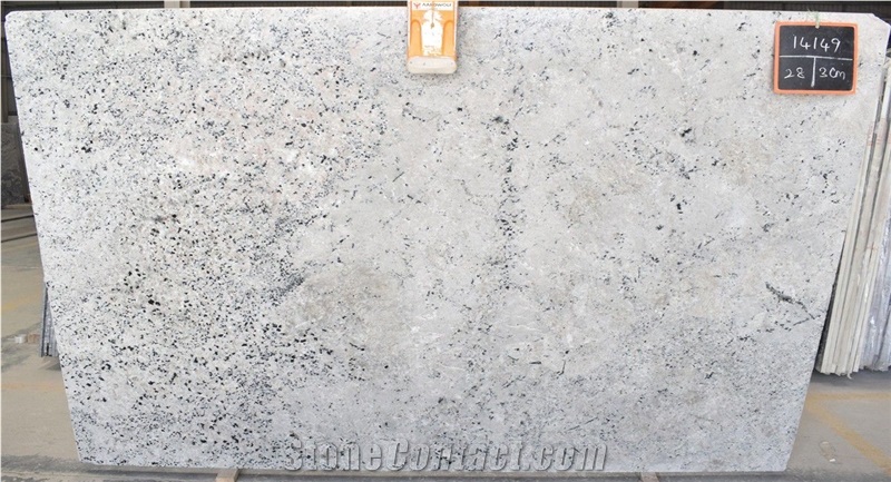 Colonial White Granite Slabs
