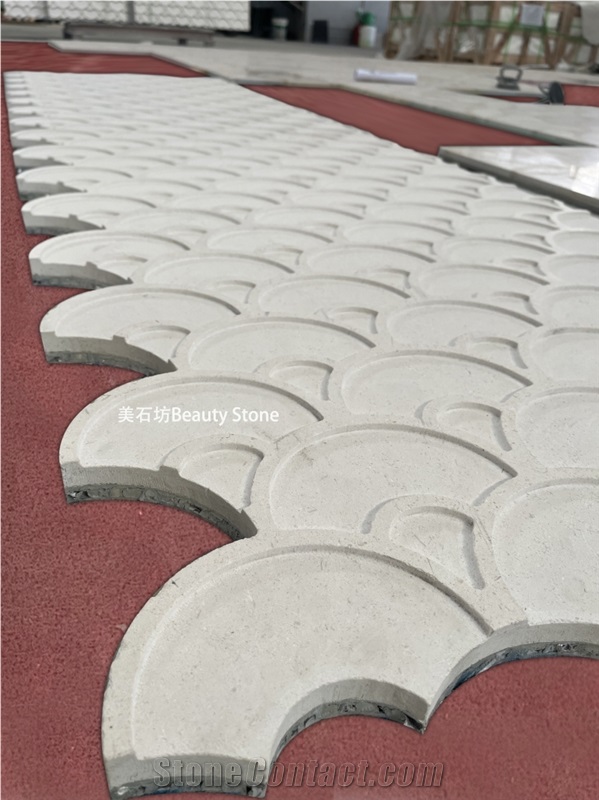 Building Ornaments Limestone Carved Process Product