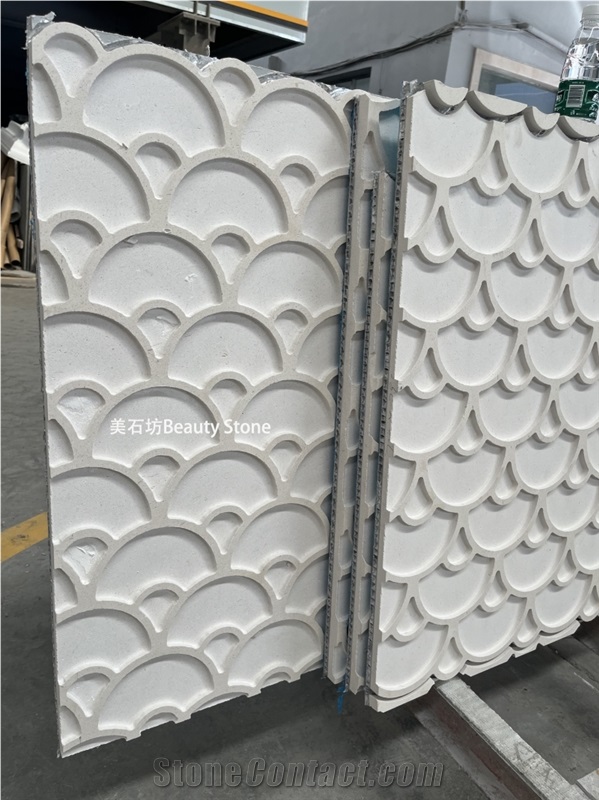Building Ornaments Limestone Carved Process Product