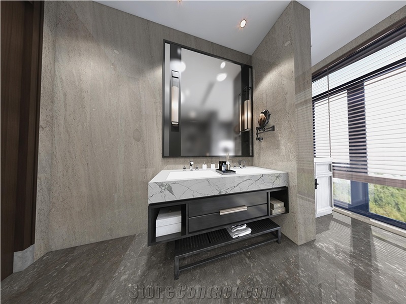 Caesar Grey Marble Slabs And Cut To Size