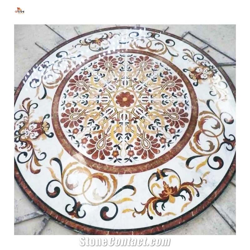 Complex And Stunning Waterjet Medallions Tiles
