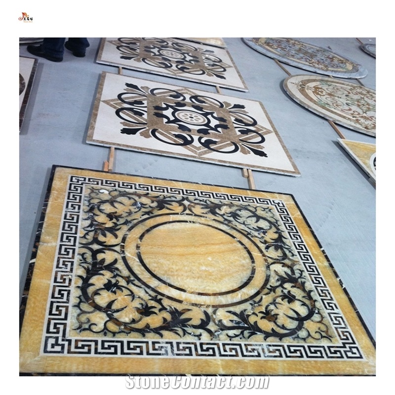 Complex And Stunning Waterjet Medallions Tiles