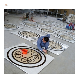 Complex And Stunning Waterjet Medallions Tiles