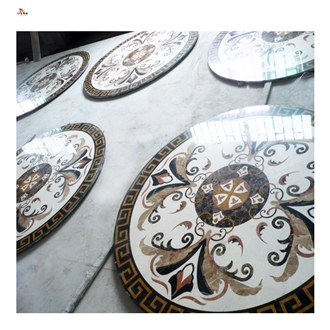 Complex And Stunning Waterjet Medallions Tiles