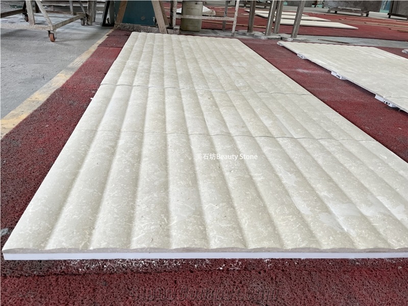 Curved Limestone Decor Building Ornaments
