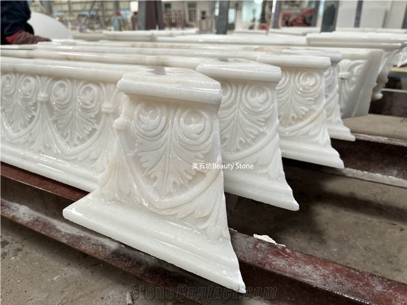 Exquisite Carvings Sculptured Fireplace For Mosque Church