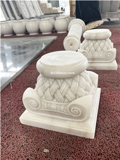 Exquisite Carvings Sculptured Fireplace For Mosque Church