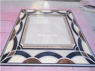Regional Style Design Waterjet Pattern Medallions