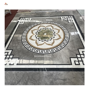 Simple Flower Small Pattern Carpet Medallions Tile