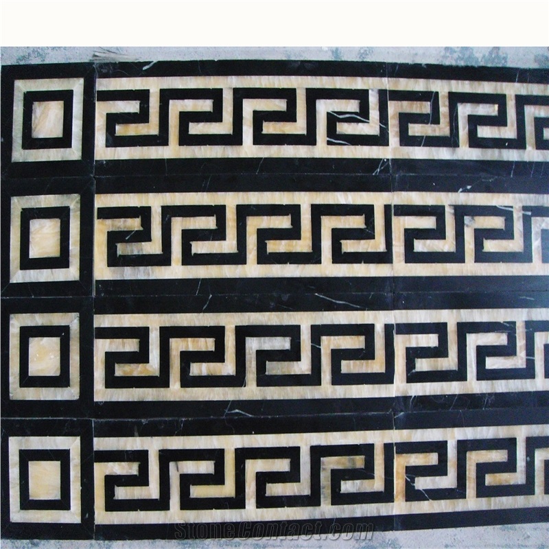 Waterjet Marble Border Decos Pattern Design