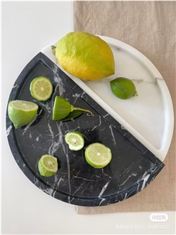 Calacatta Viola Marble Serving Plates