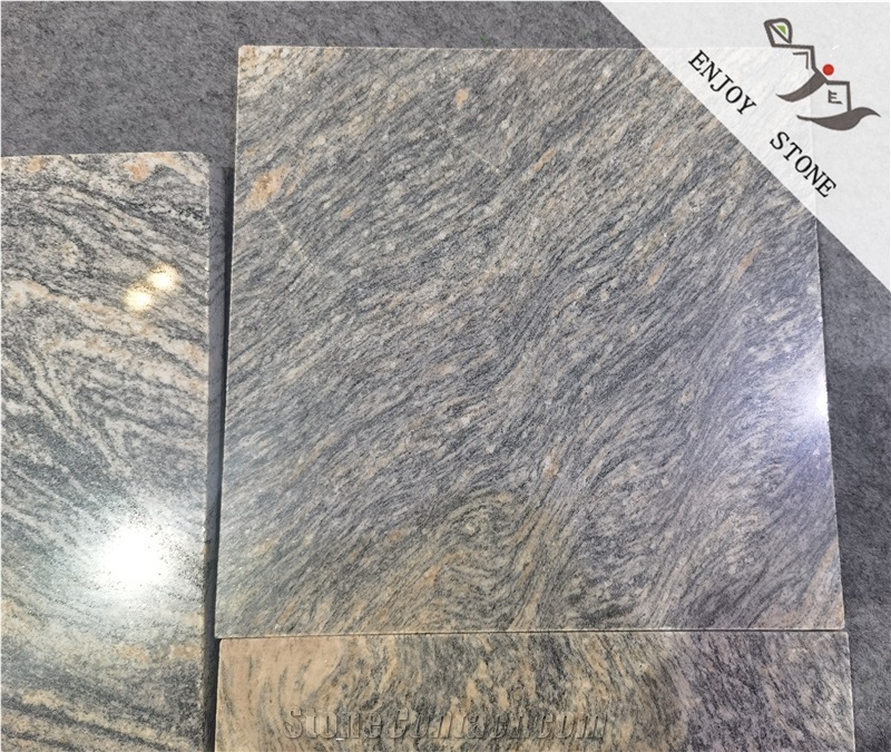 Polished Chinese Juparana Granite Tiles