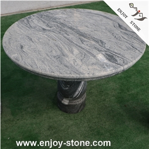 Round Stone Table  Garden Table / Landscaping Decor