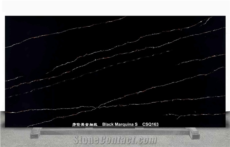 Black Marquina S Quartz Slabs