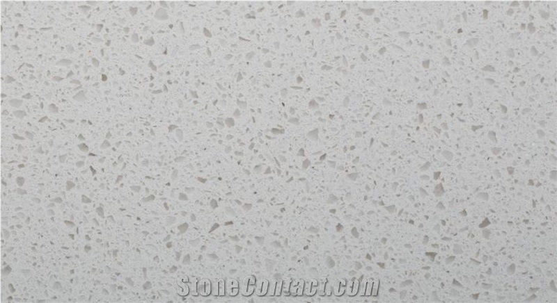 Jasmine White Quartz Slabs