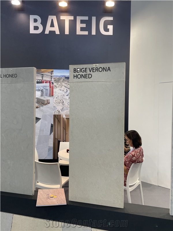 Bateig Beige Verona Limestone Honed Slabs