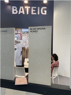 Bateig Beige Verona Limestone Honed Slabs