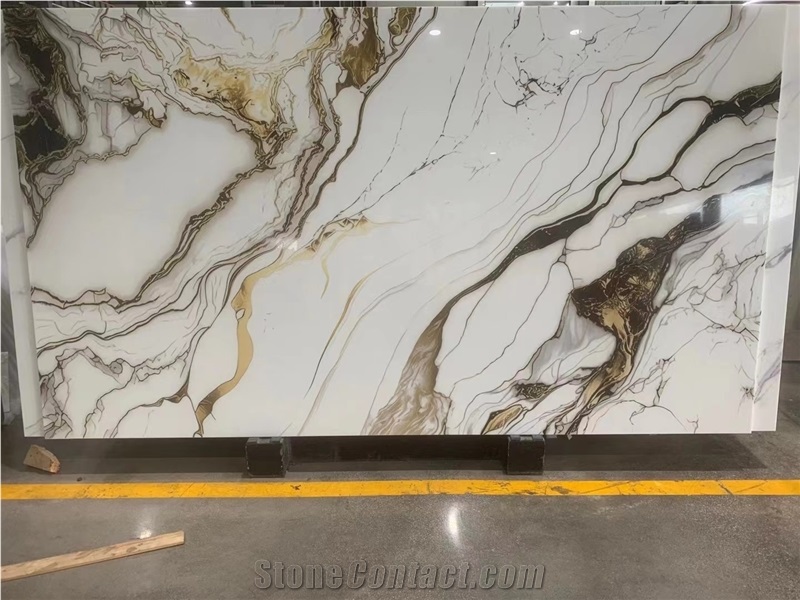 Awesome Beautiful Chinese 3D Artificial Stone Quartz Slabs