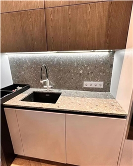 Multicolor Terrazzo Slabs & Tiles For Tabletops