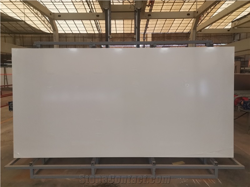Pure White Sintered Stone Slabs