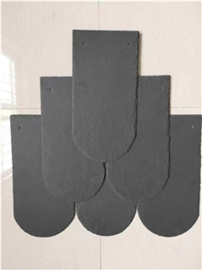 Hubei Black Slate Stone Roof Tiles