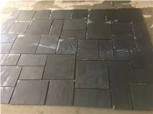 Hubei Black Slate Stone Roof Tiles