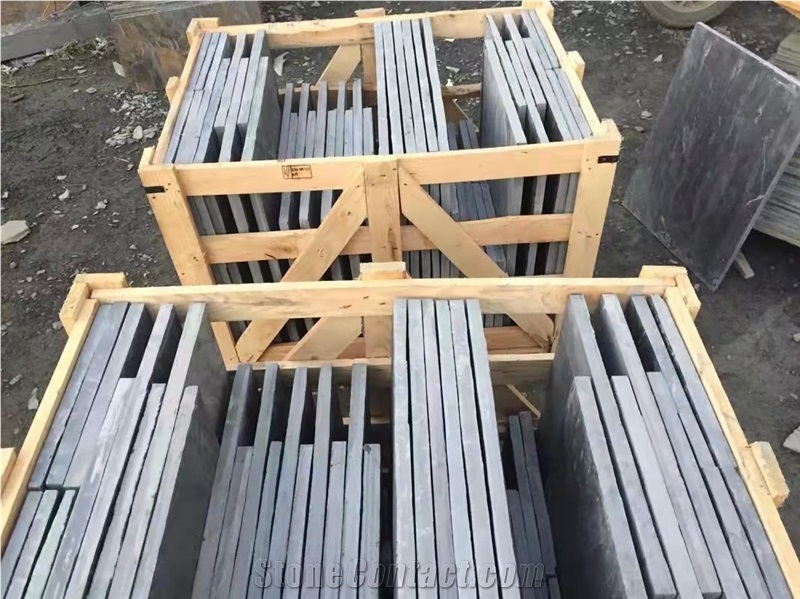 Hubei Black Slate Stone Roof Tiles