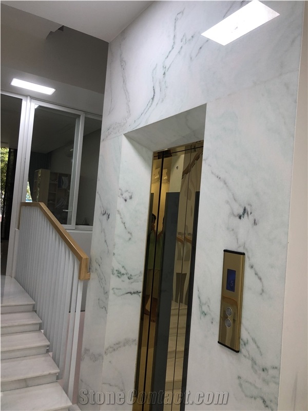 Pandora Adora White Marble Staircase
