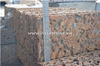 Red Lavastone For Exterior Projects Tiles