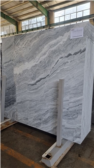 Silver Grey Marble Slabs