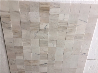 Wooden Vein White Marble 10X10x2 Tiles