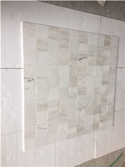 Wooden Vein White Marble 10X10x2 Tiles
