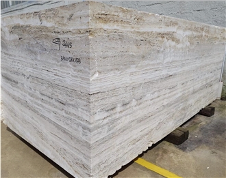 New Travertine Silver- Travertino Silver Blocks