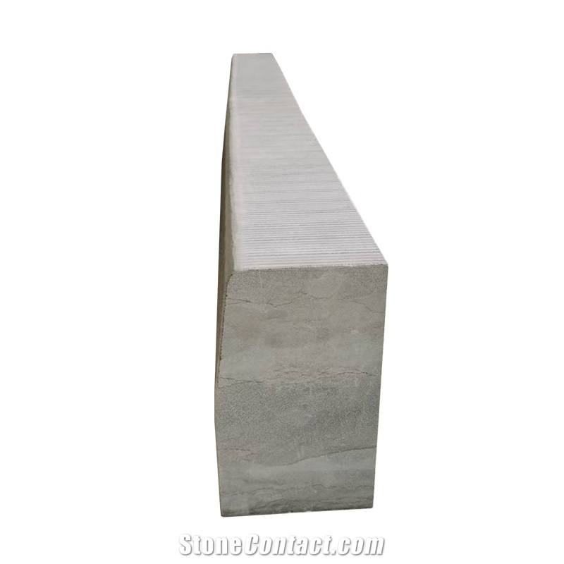 Blue Stone With Chiseled Landscaping Kerbstone