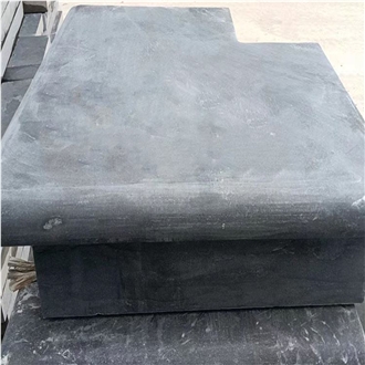 Bullnose Natural Limestone Swimming Pool Coping Tiles Edging