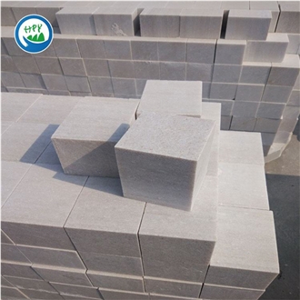 Cheap Price Natural Pure White Marble Beautiful Cobble Stone