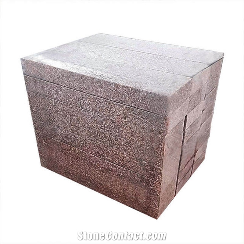 China Cheap G368 Natural Red Granite Paving Tiles