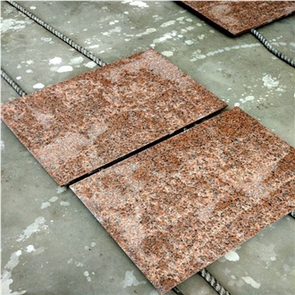 China Cheap G386 24X24 Polished Red Granite Tiles For Sale