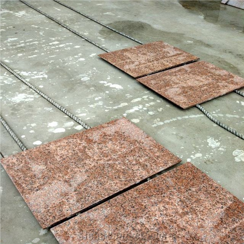 China Cheap G386 24X24 Polished Red Granite Tiles For Sale
